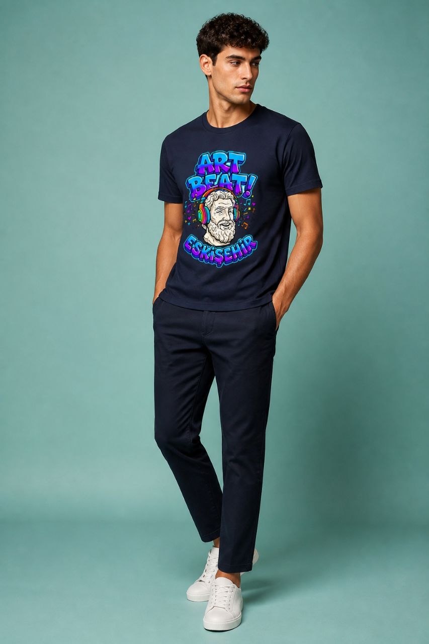 Art Beat Eskişehir Esprili %100 Pamuklu Tasarım T-Shirt