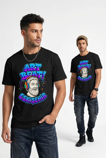 Art Beat Eskişehir Esprili %100 Pamuklu Tasarım T-Shirt