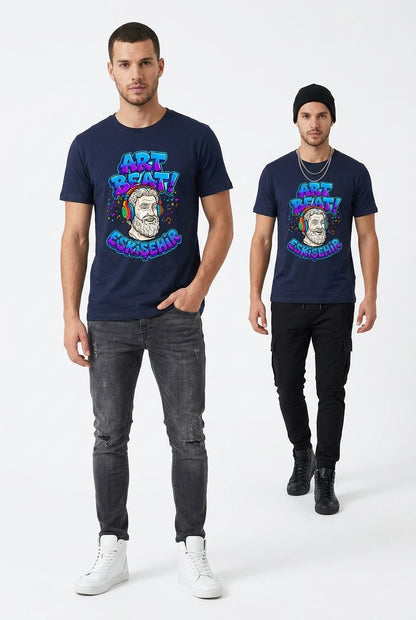 Art Beat Eskişehir Esprili %100 Pamuklu Tasarım T-Shirt