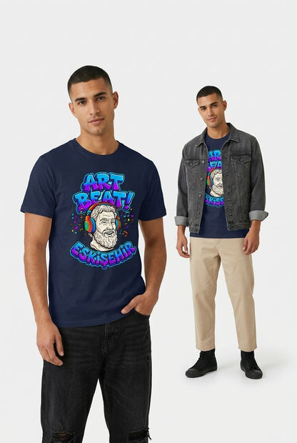 Art Beat Eskişehir Esprili %100 Pamuklu Tasarım T-Shirt