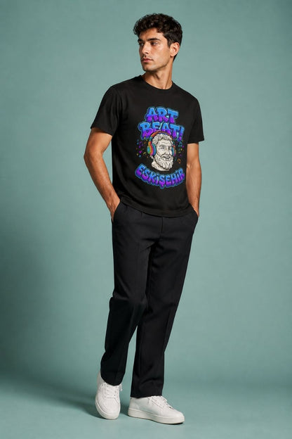 Art Beat Eskişehir Esprili %100 Pamuklu Tasarım T-Shirt
