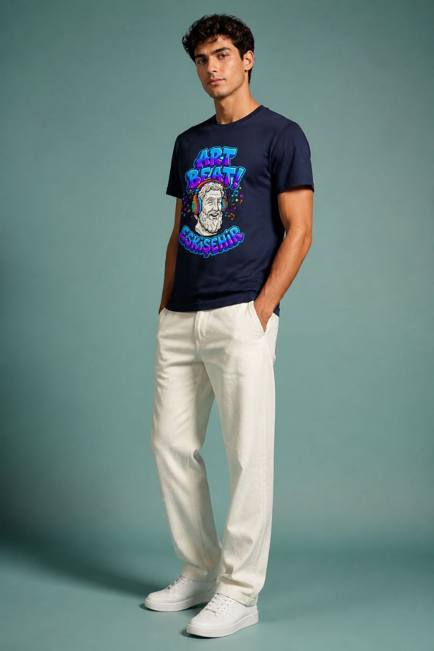 Art Beat Eskişehir Esprili %100 Pamuklu Tasarım T-Shirt