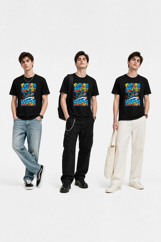 Future Sails Samsun Esprili %100 Pamuklu Tasarım T-Shirt