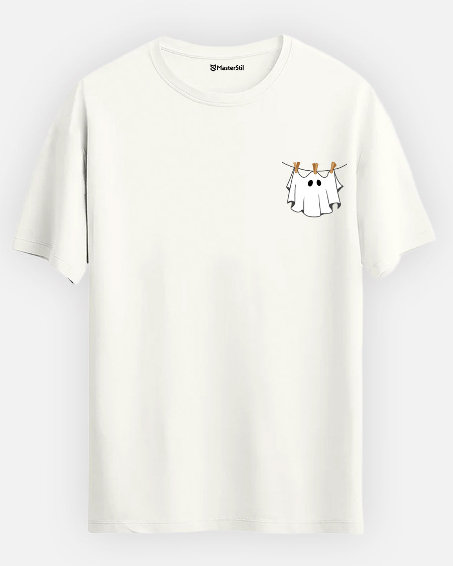 Spooky Fresh – Clothesline Ghost T-Shirt