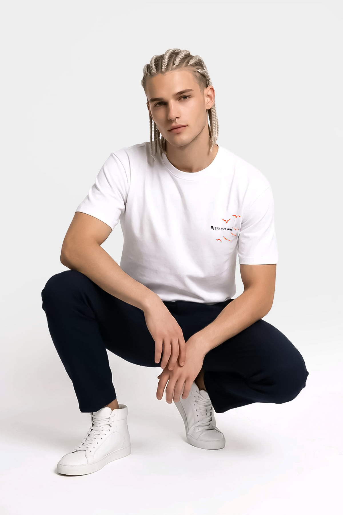 Fly Your Own Way – Kendi Yolunda Uç - Basic Regular Tişört
