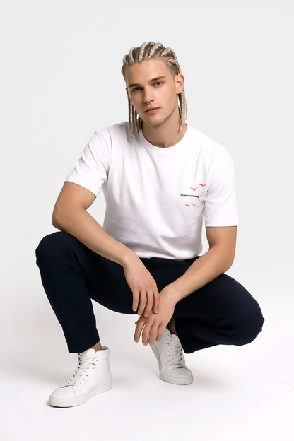 Fly Your Own Way – Kendi Yolunda Uç - Basic Regular Tişört