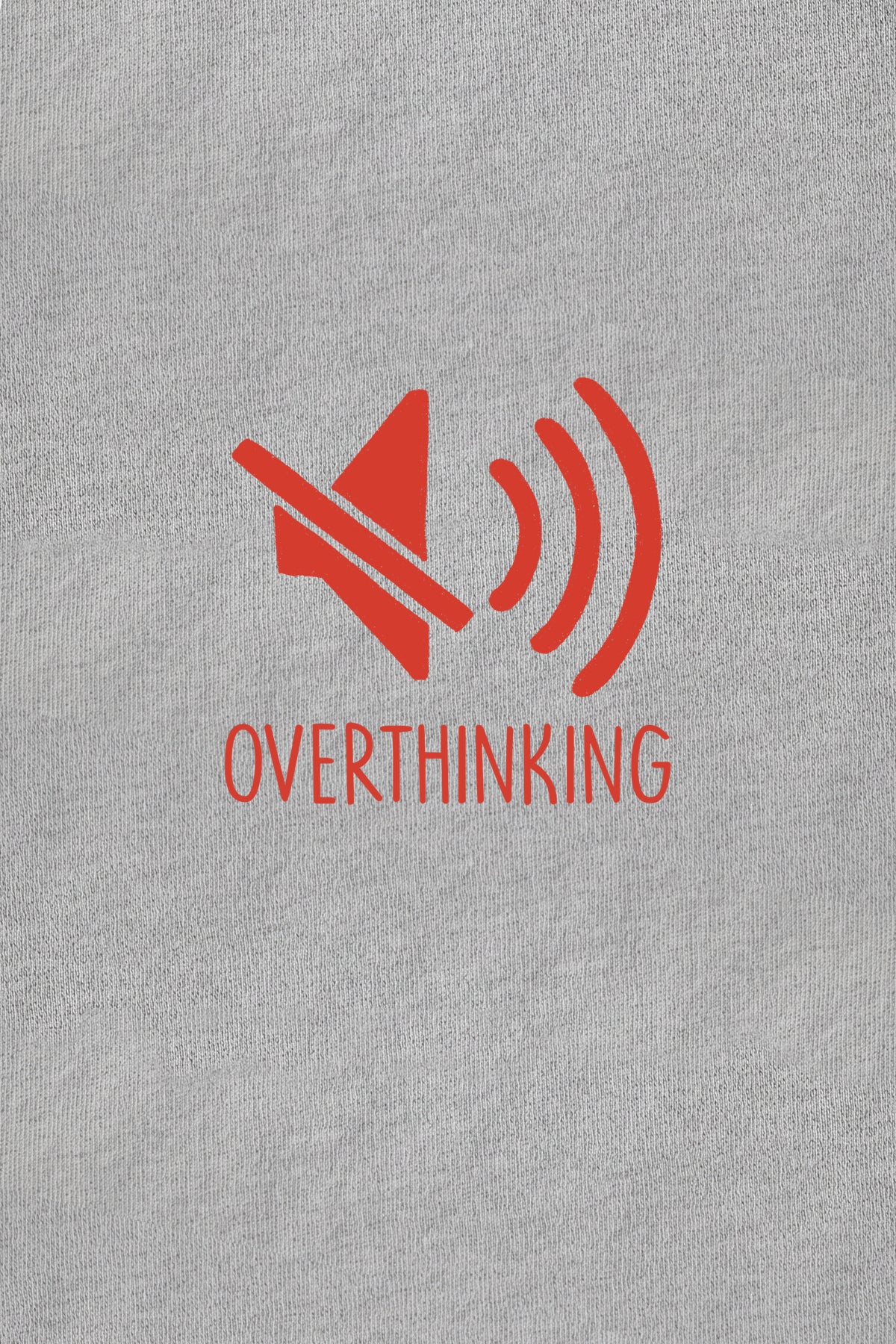 OVERTHINKING – Sessize Alınamayan Zihin Tişörtü