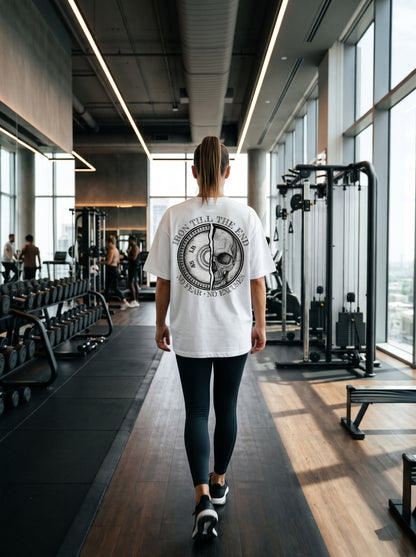 Oversize Gym Sporcu Streetwear T-shirt - Demir Kafa Tasarım