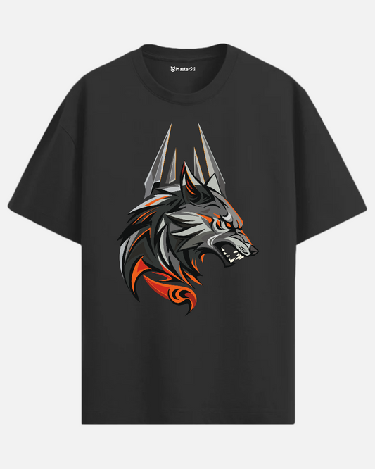 Teeth of Steel | Oversized T-Shirt of Strength and Resilience