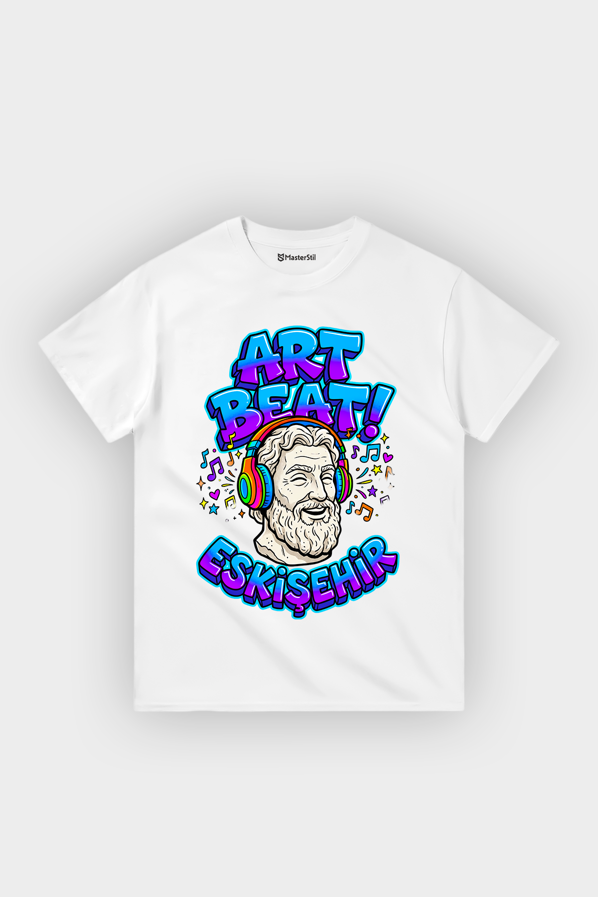 Art Beat Eskişehir Esprili %100 Pamuklu Tasarım T-Shirt
