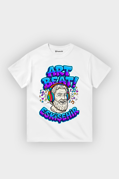 Art Beat Eskişehir Esprili %100 Pamuklu Tasarım T-Shirt