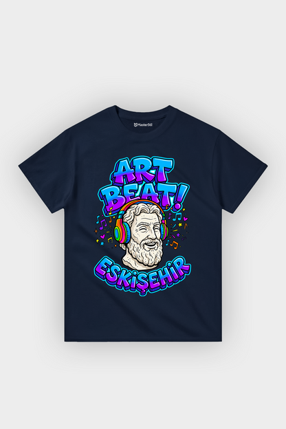 Art Beat Eskişehir Esprili %100 Pamuklu Tasarım T-Shirt