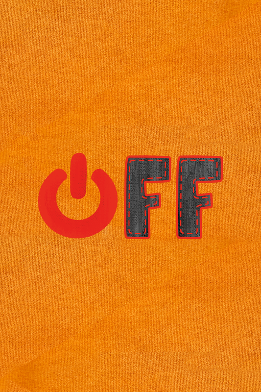 OFF – Düğmeye Basmadan Kapat Tişört