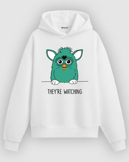 90’s PopArt – They’re Watching Hoodie