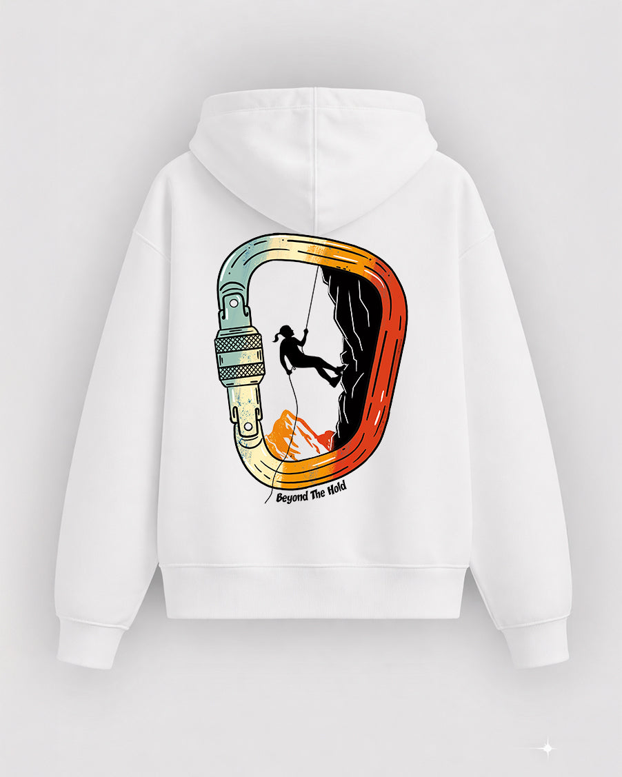 Tırmanış Temalı Oversize Hoodie / Kadın - Beyond The Hold