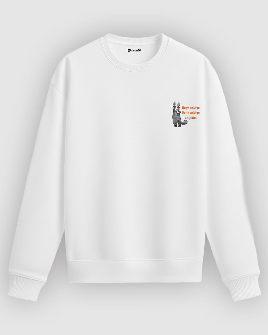 Best Advice – Kedi Mizahı Sweatshirt