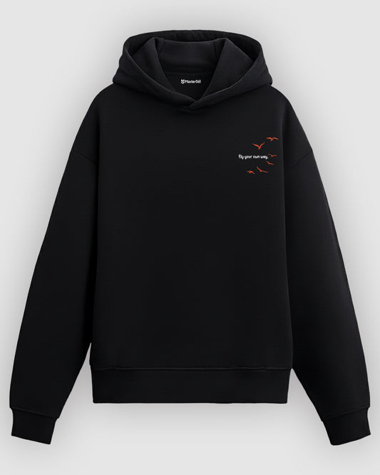 Kendi Yolunda Uç – Minimal Tasarımlı Hoodie | Unisex