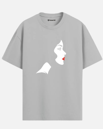 Lady Flash – 90’lar PopArt Oversize Unisex Tişört | Retro Sanat Stili