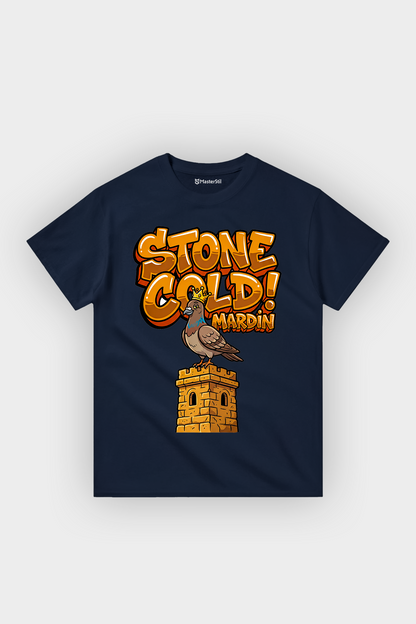 Gold Mardin Esprili %100 Pamuklu Tasarım T-Shirt