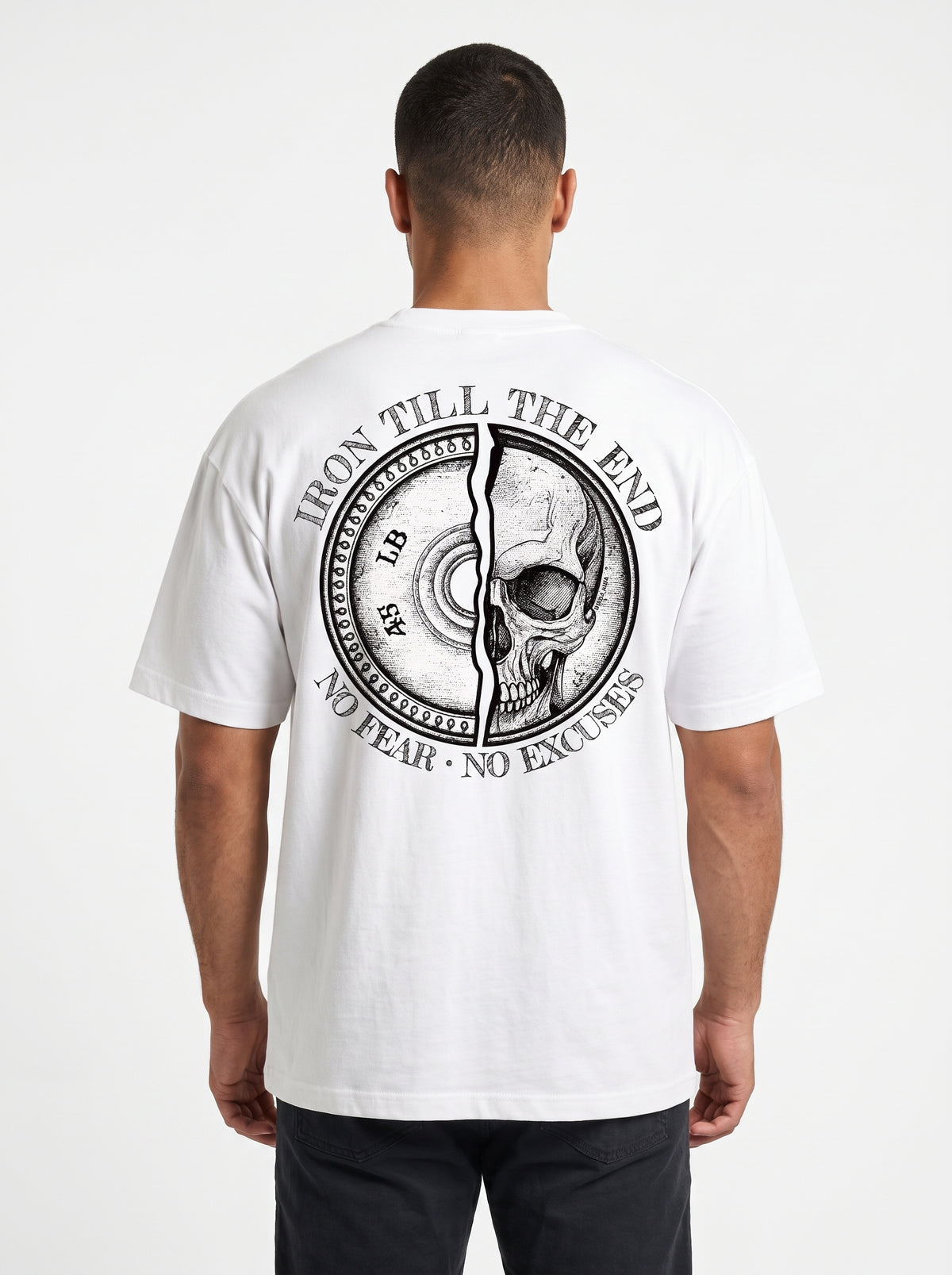 Oversize Gym Sporcu Streetwear T-shirt - Demir Kafa Tasarım