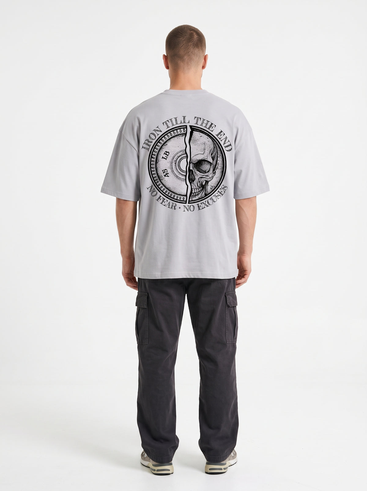 Oversize Gym Sporcu Streetwear T-shirt - Demir Kafa Tasarım