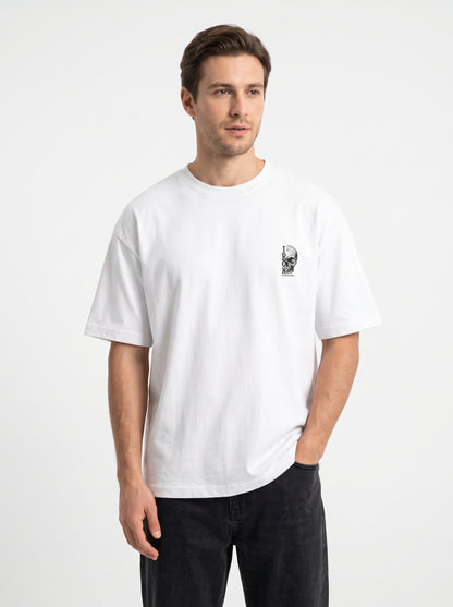 Oversize Gym Sporcu Streetwear T-shirt - Demir Kafa Tasarım