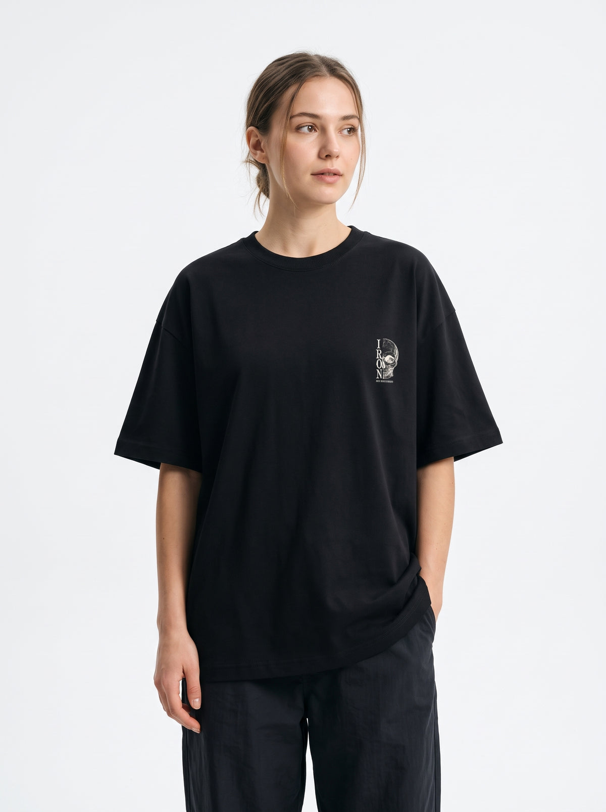 Oversize Gym Sporcu Streetwear T-shirt - Demir Kafa Tasarım