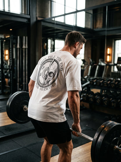 Oversize Gym Sporcu Streetwear T-shirt - Demir Kafa Tasarım