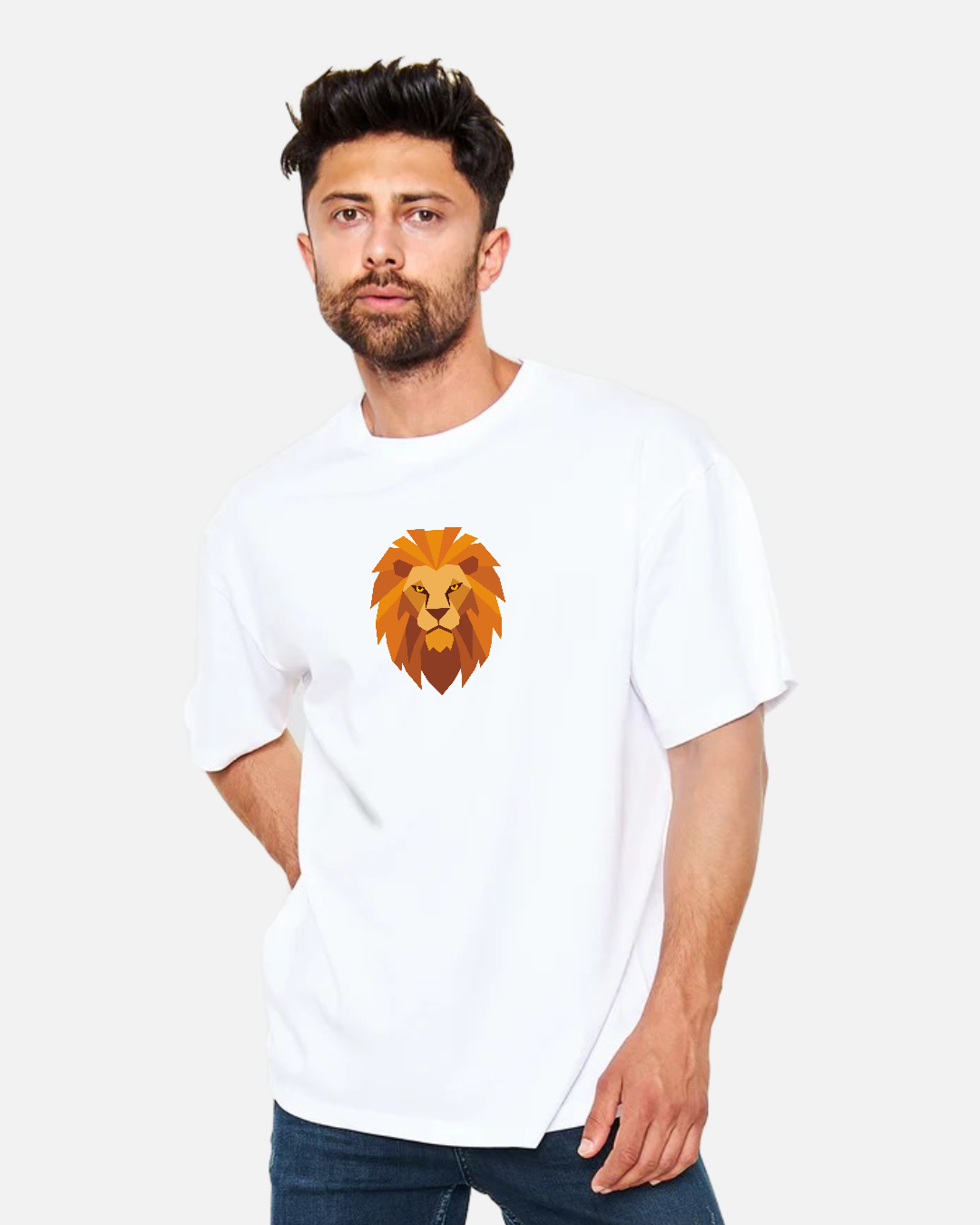 Mystic - Aslan Gücü Oversize Tişört