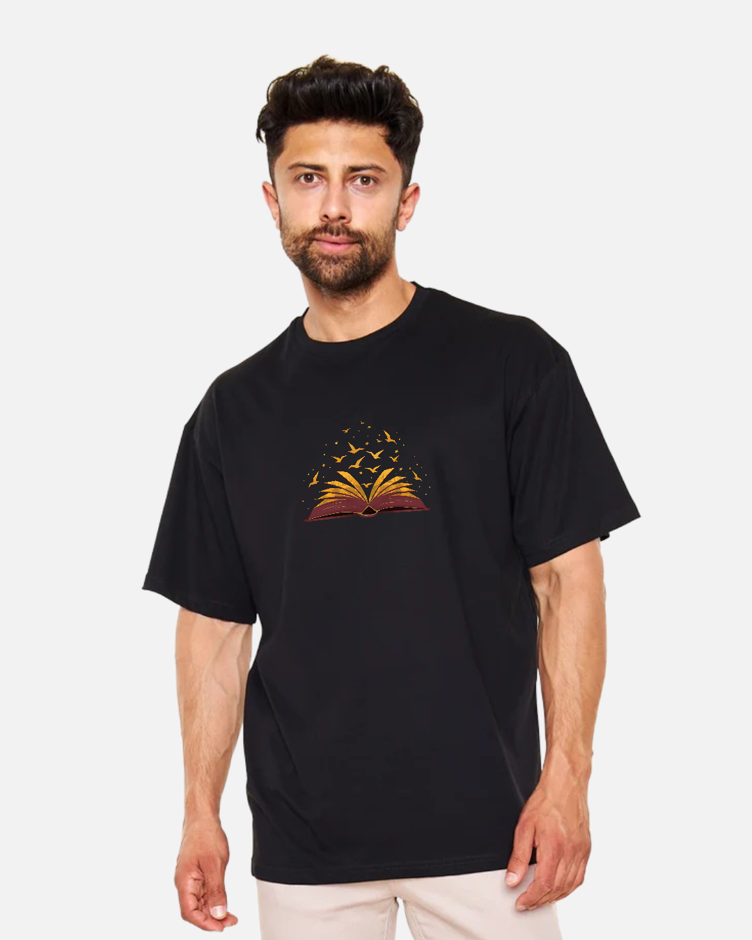 Mystic - Büyülü Kitap Oversize Tişört