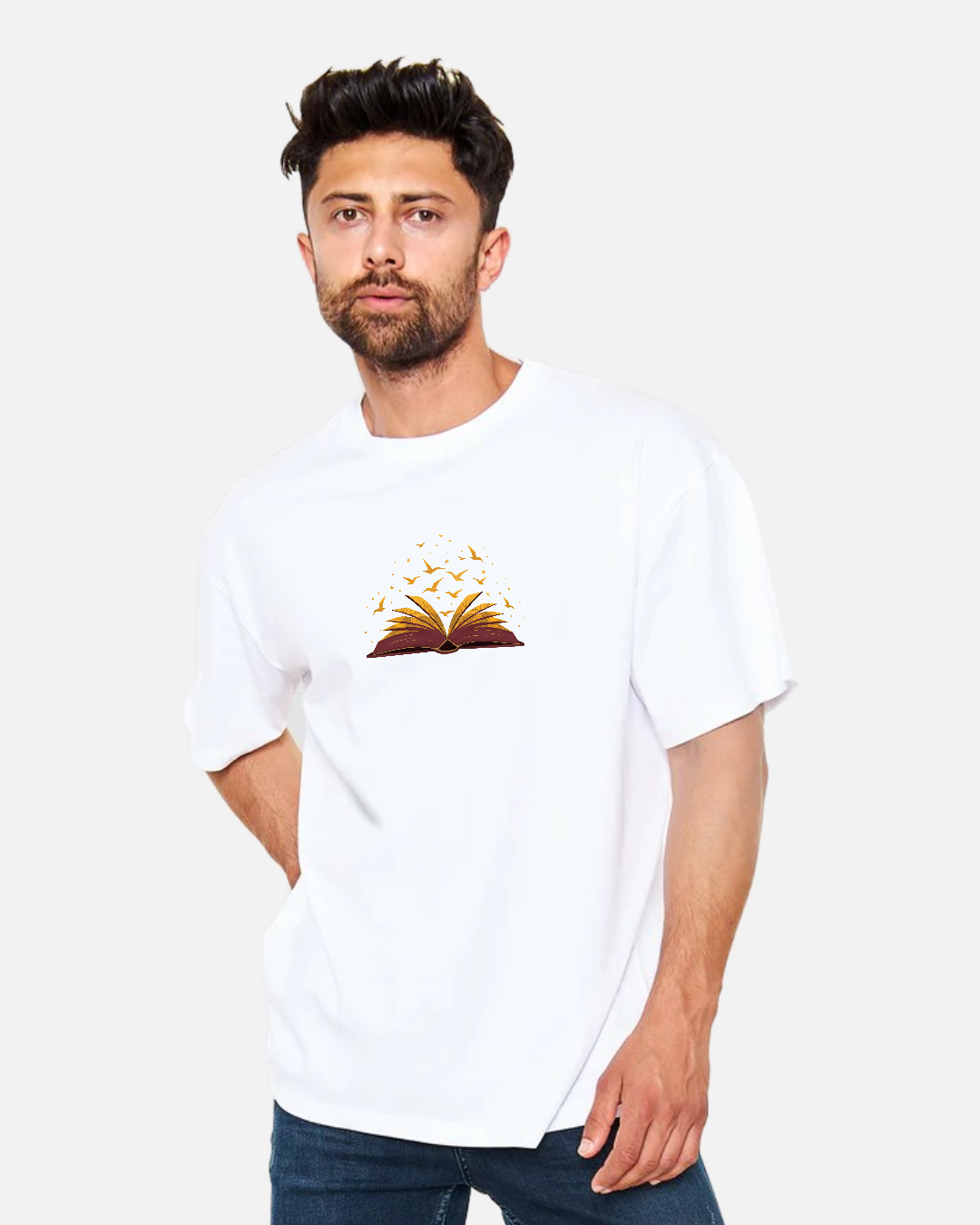 Mystic - Büyülü Kitap Oversize Tişört