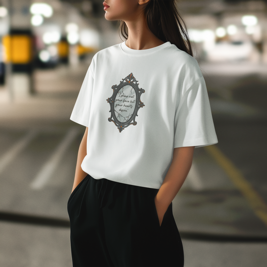 Mystic - Kalbin Arzusu Aynası Oversize Tişört