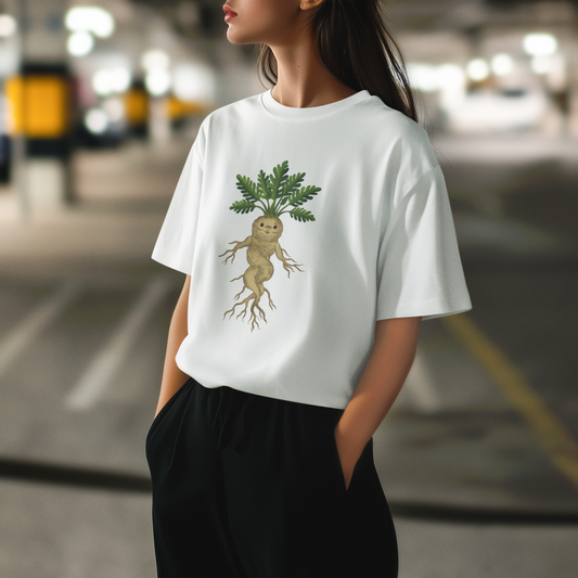 Mystic Mandrake – The Power of Magical Roots – Oversize T-Shirt