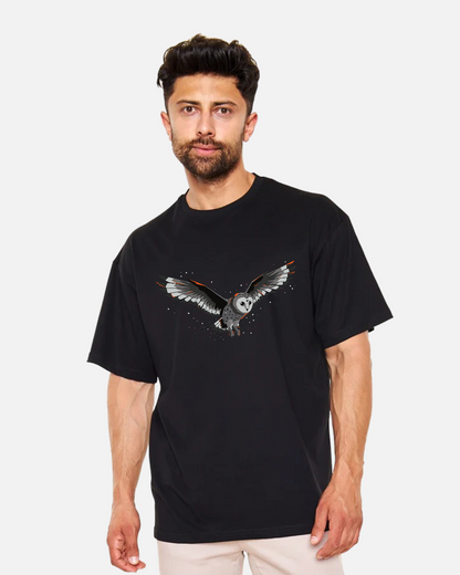 Mystic Owl - Bilgelik Taşıyıcısı - Oversize Tişört