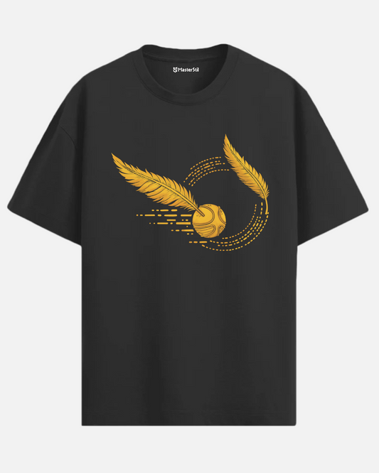 Mystic Dash – Golden Wings – Oversize T-Shirt