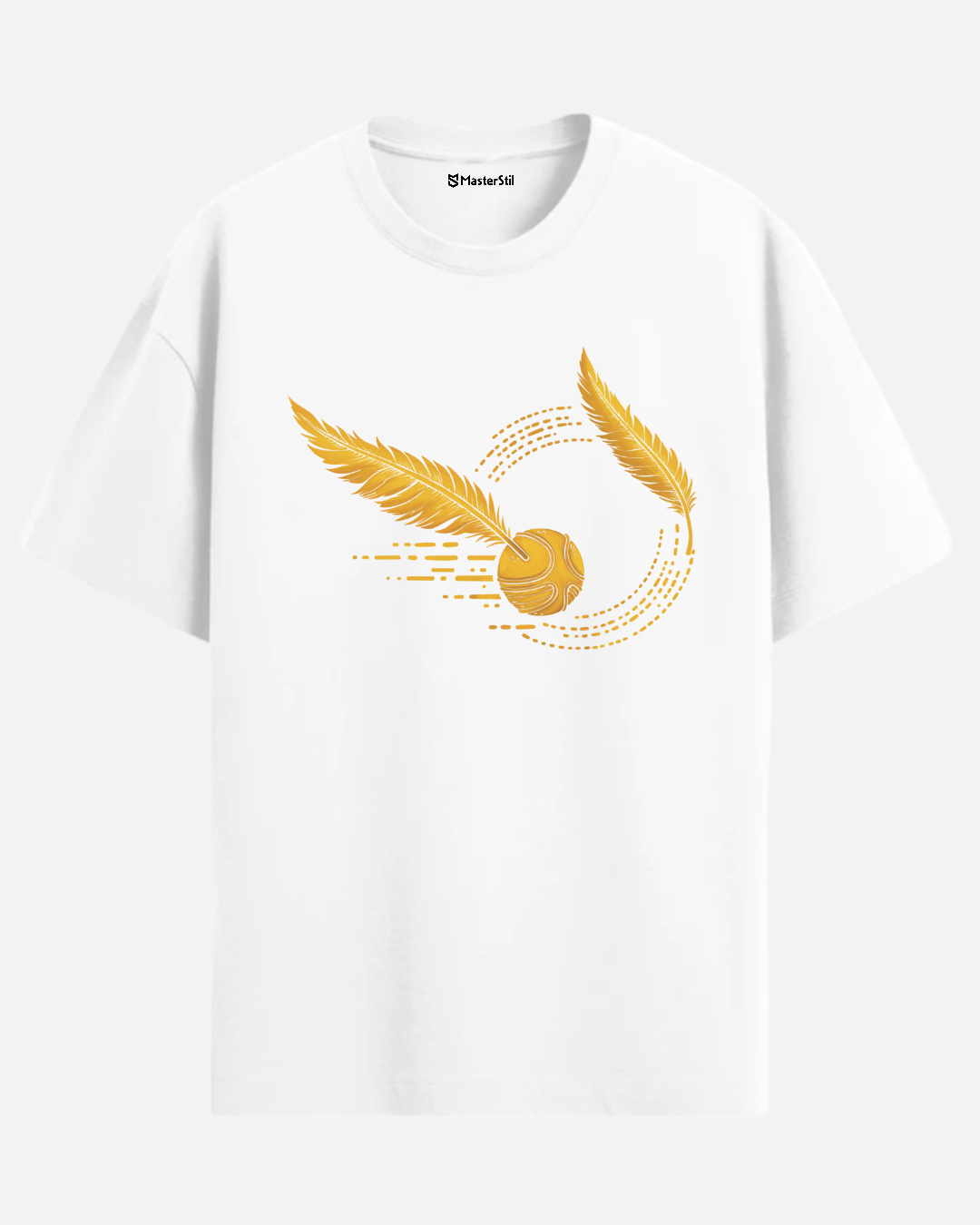 Mystic Dash – Golden Wings – Oversize T-Shirt