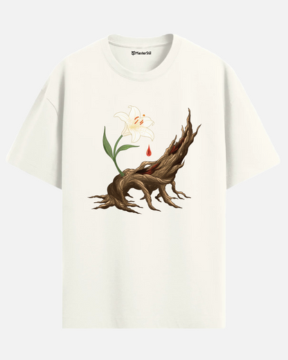Mystic Lily - Miracle Born from Roots - Oversize T-Shirt