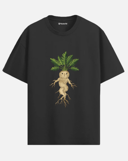 Mystic Mandrake – The Power of Magical Roots – Oversize T-Shirt