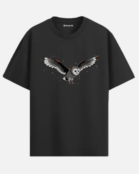 Mystic Owl - Wisdom Bearer - Oversize T-Shirt