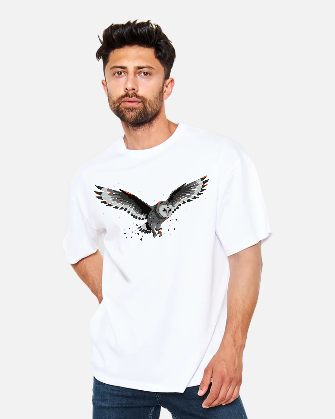 Mystic Owl - Wisdom Bearer - Oversize T-Shirt