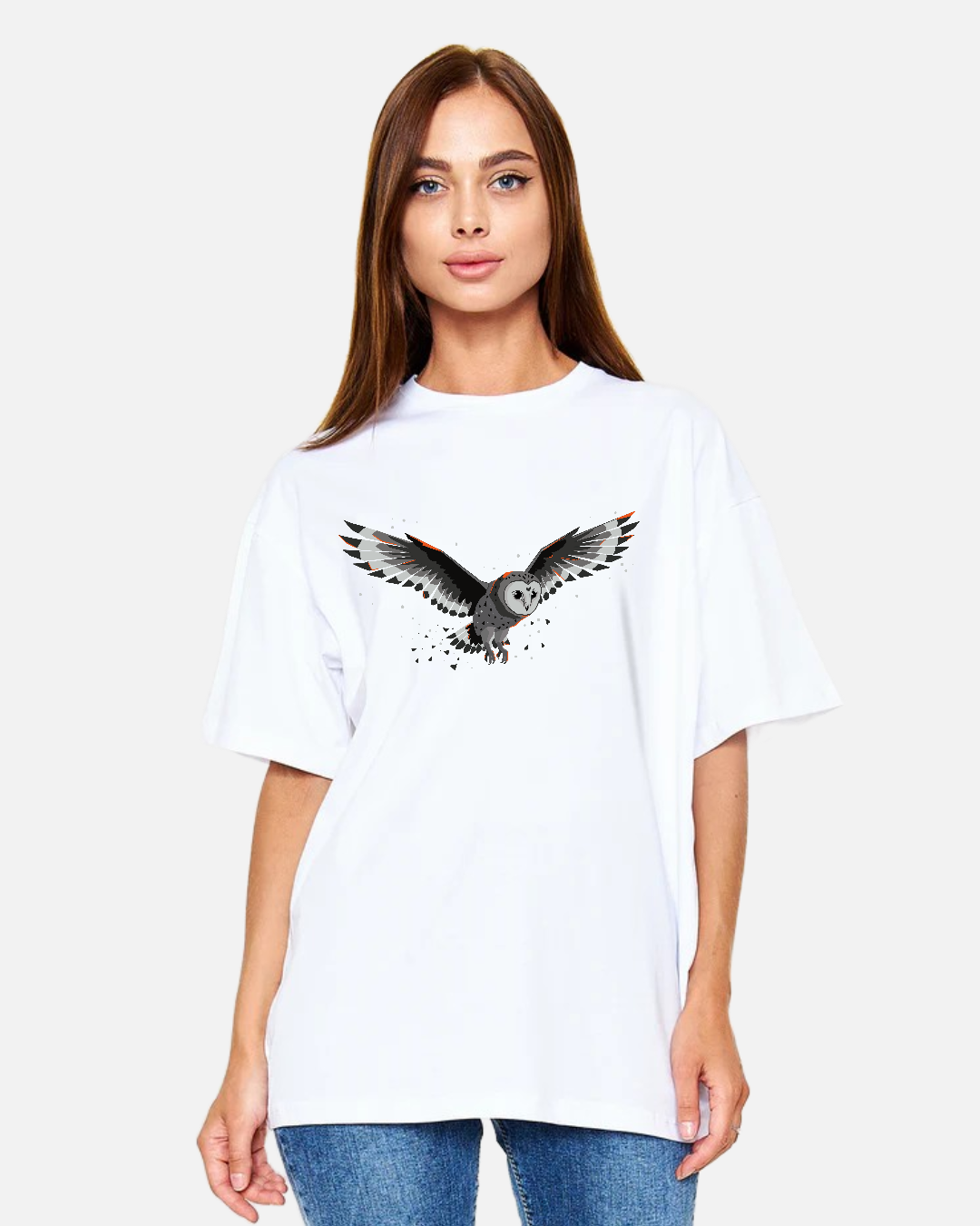 Mystic Owl - Wisdom Bearer - Oversize T-Shirt