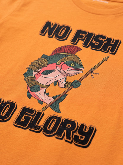 Gladiator Fish Balıkçı %100 Pamuklu Tasarım T-Shirt
