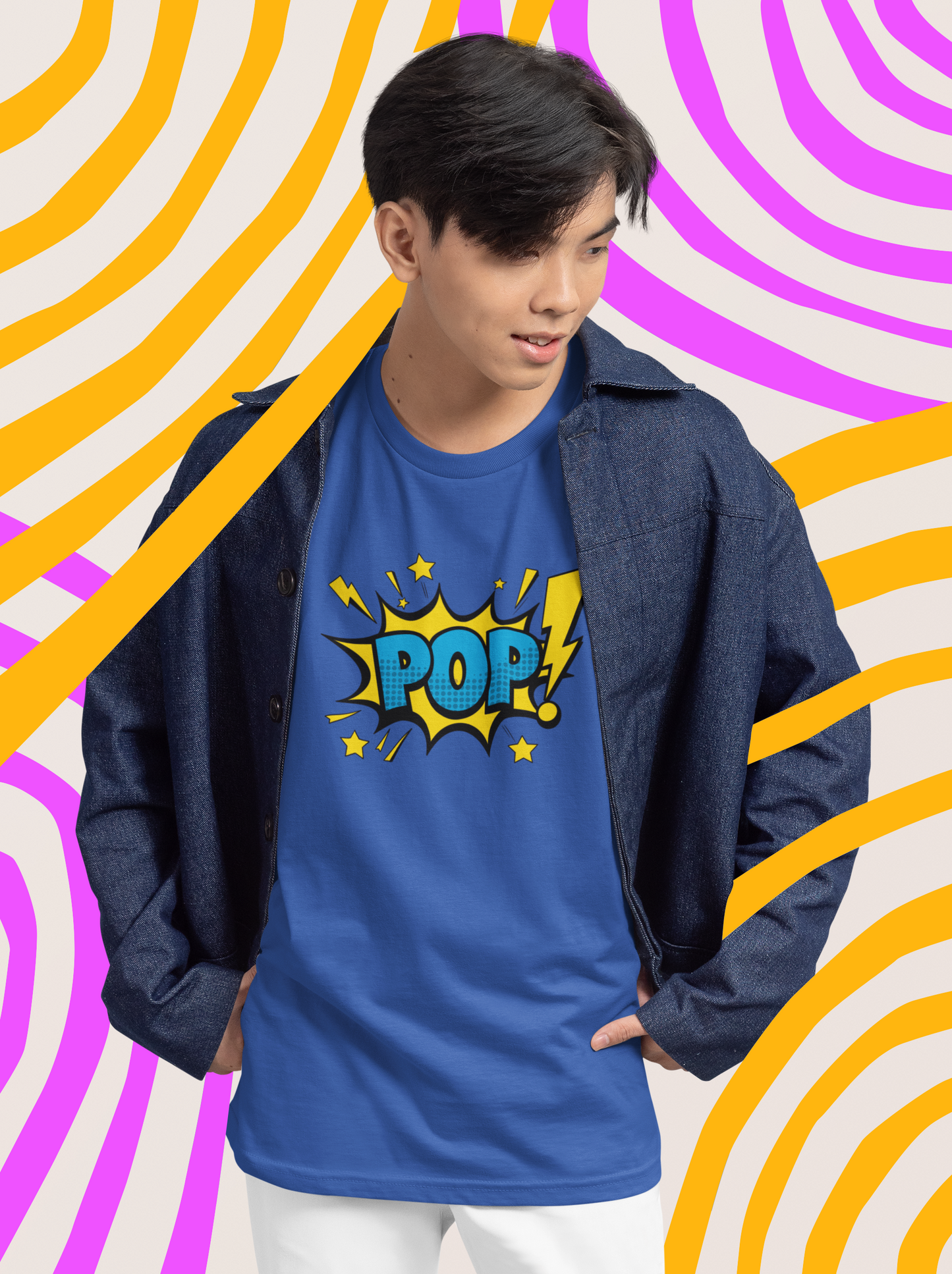 POP! – Energy Explosion PopArt Unisex Oversize T-Shirt