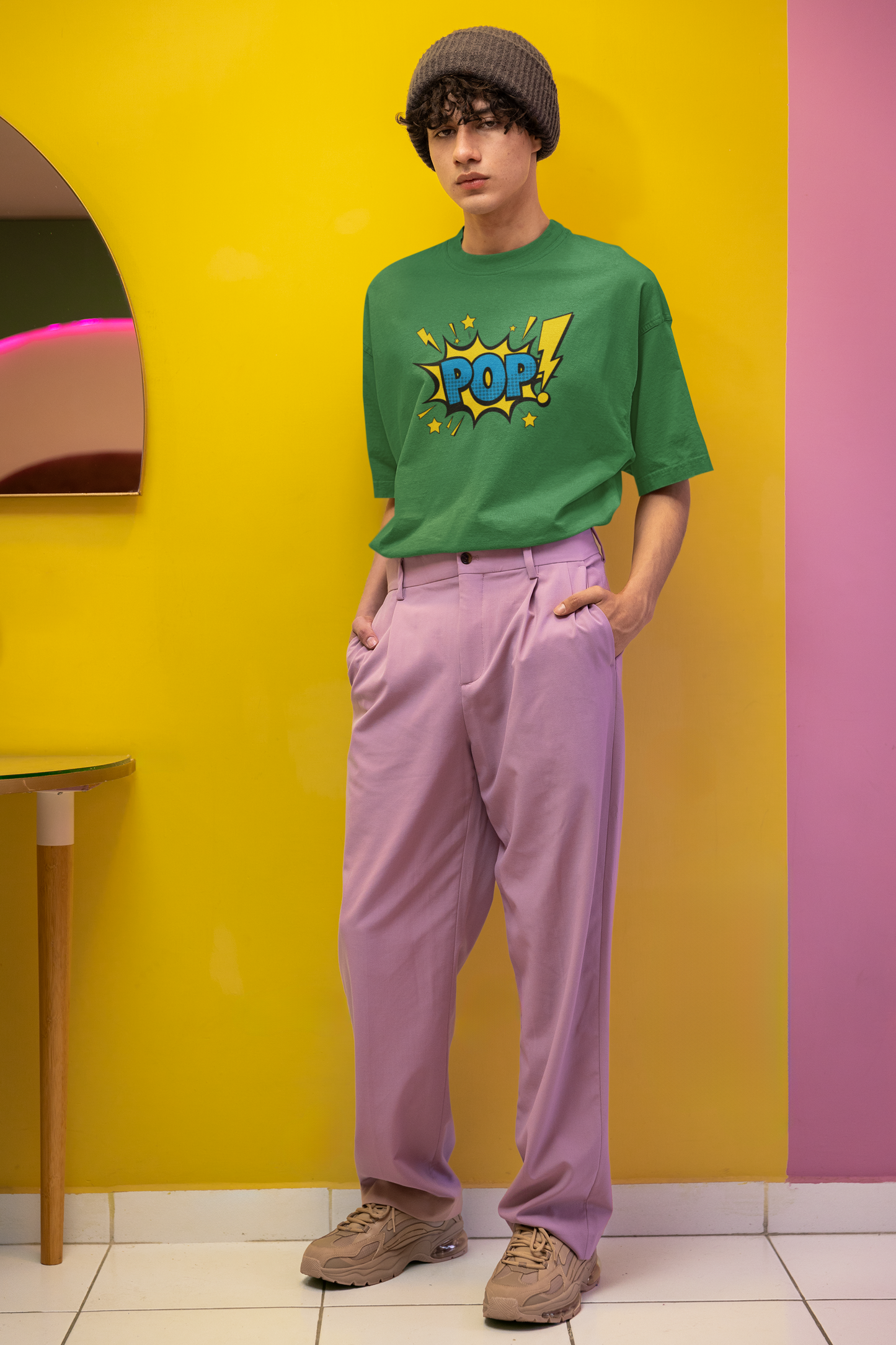 POP! – Energy Explosion PopArt Unisex Oversize T-Shirt