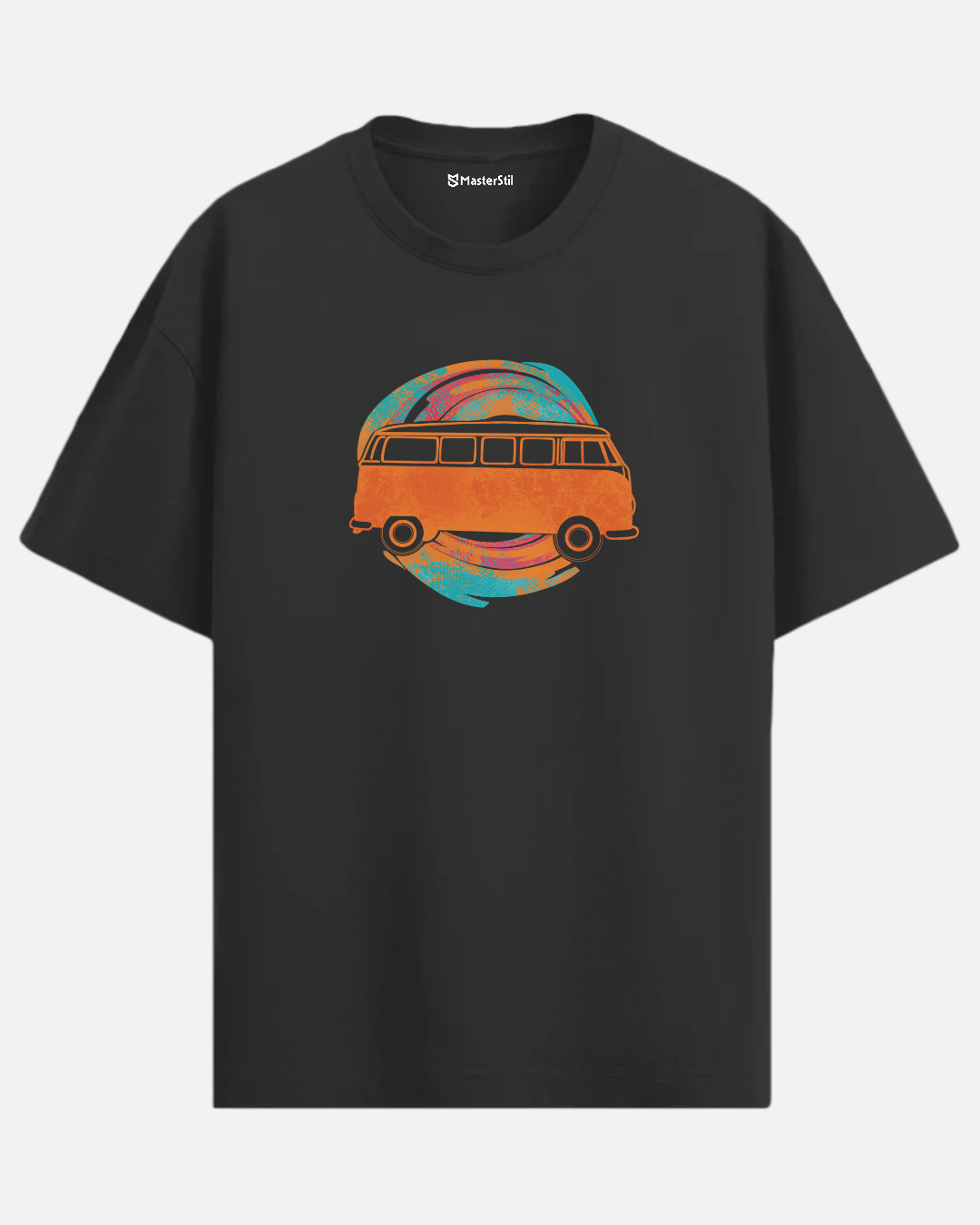 Road Trip Vibes – Retro Van T-Shirt | 90s Inspired Unisex Oversize