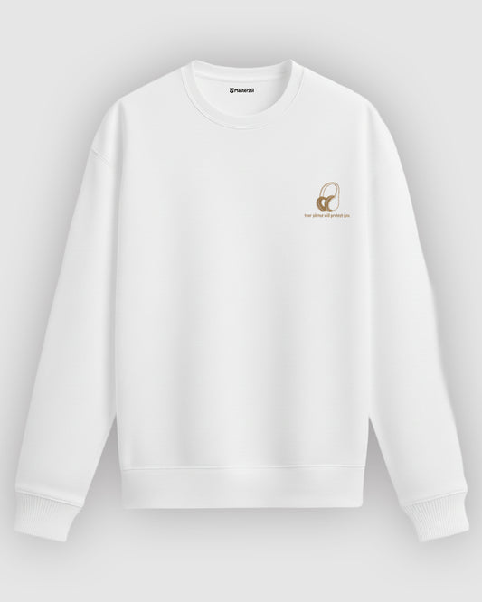 Sessizliğin Gücü Üzerinde – Unisex Sweatshirt