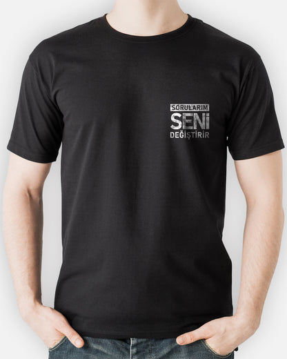 My Questions Change You – Minimal Coaching T-Shirt