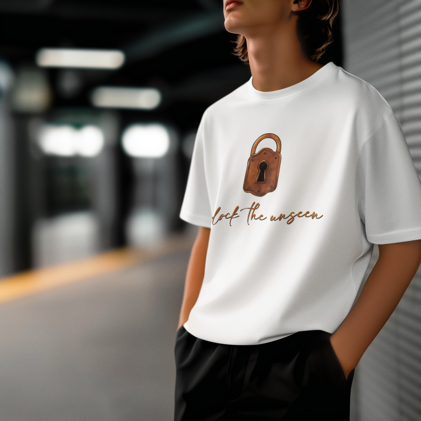 Unlock the Unseen - Oversize T-Shirt