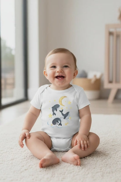 Yıldızlı Denizlerin Balinası – Bebek Body